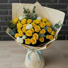 Букет цветов из:  Розы #REPLACE_PRED# Толстово-Васюковском