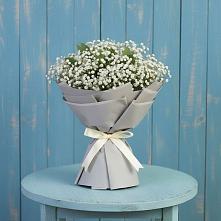 Букет цветов из:  Гипсофила в Толстово-Васюковском