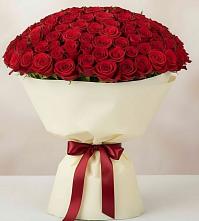 Букет 101 Красная роза Милано #REPLACE_PRED# Толстово-Васюковском