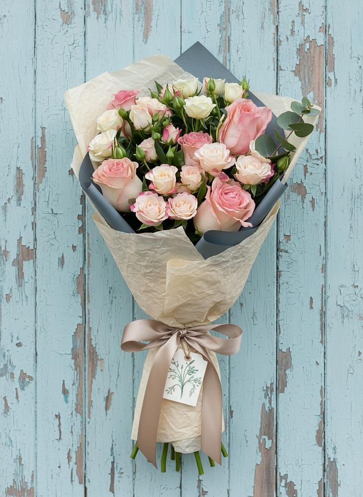 Букет цветов из: Розы в Толстово-Васюковском