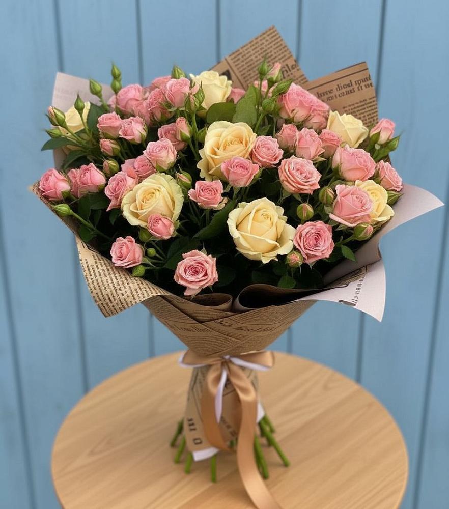 Букет цветов из: Розы в Толстово-Васюковском