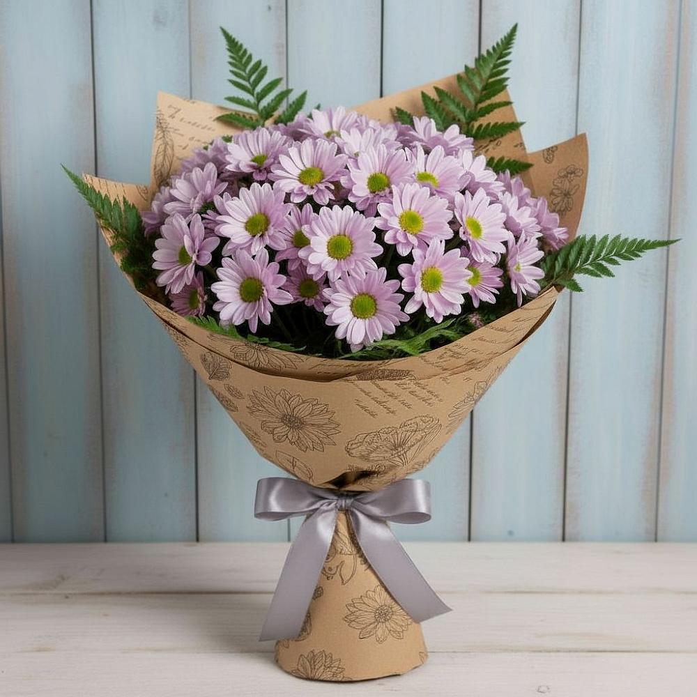 Букет цветов из: Хризантемы в Толстово-Васюковском