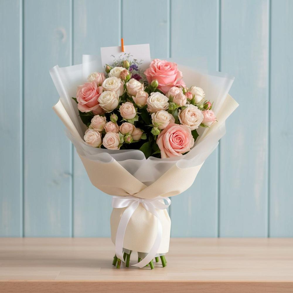 Букет цветов из: Розы в Толстово-Васюковском