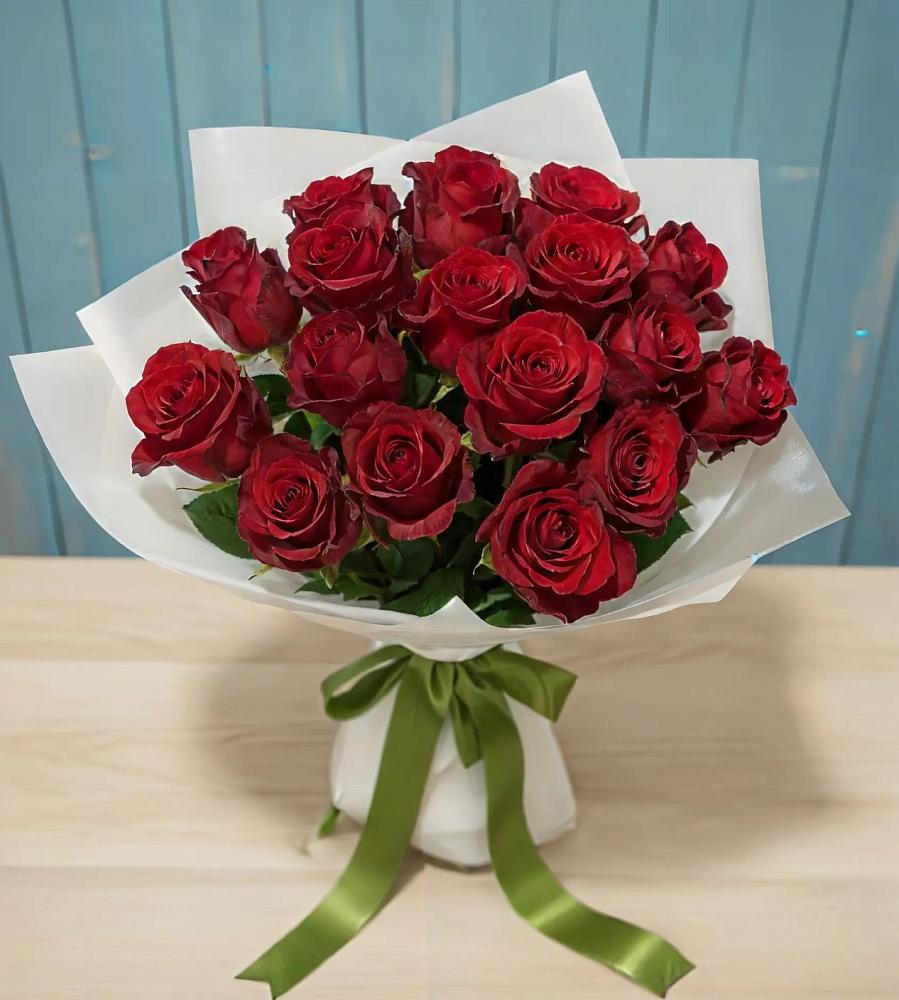Букет Красные розы в Толстово-Васюковском