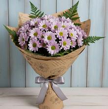 Букет цветов из:  Хризантемы в Толстово-Васюковском