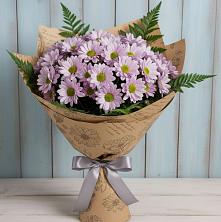 Букет цветов из:  Хризантемы в Толстово-Васюковском