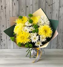 Букет цветов из:  Хризантемы в Толстово-Васюковском