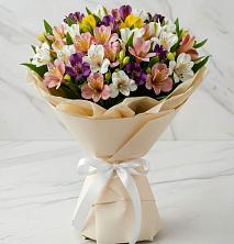 Букет цветов из:  Альстромерии в Толстово-Васюковском