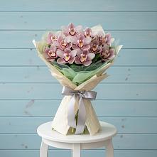 Букет цветов из:  Орхидеи и Розы в Толстово-Васюковском