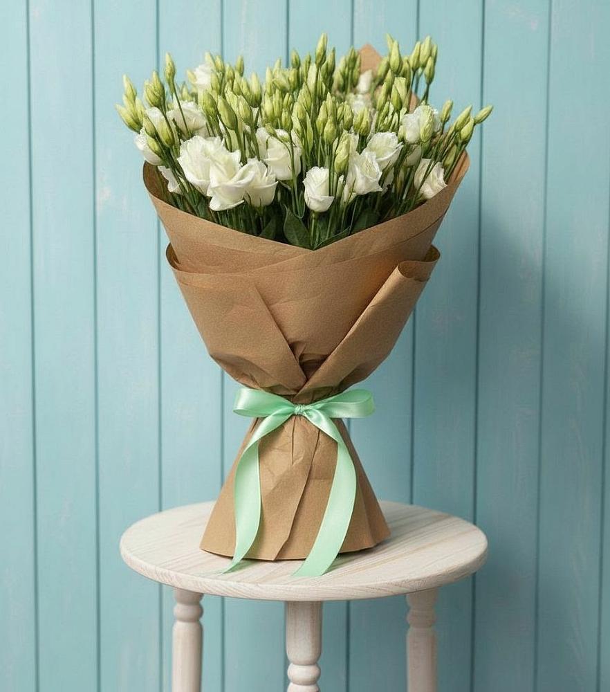 Букет цветов из: Лизиантусы в Толстово-Васюковском