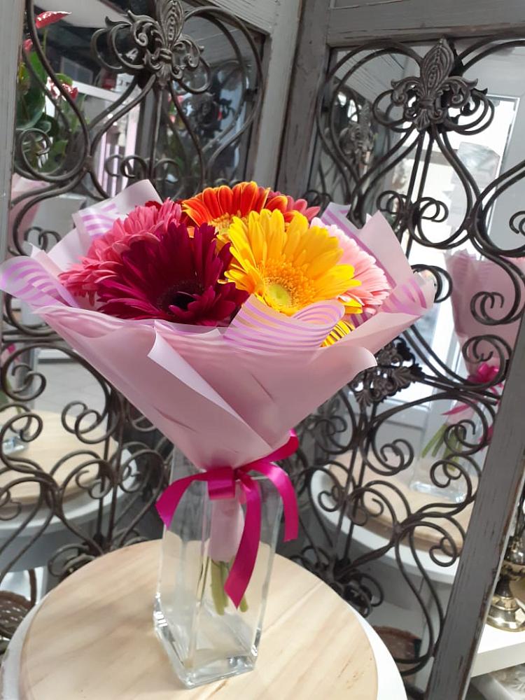 Букет цветов из: Герберы в Толстово-Васюковском