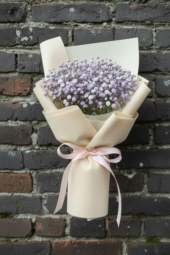 Букет цветов из: Гипсофила в Толстово-Васюковском