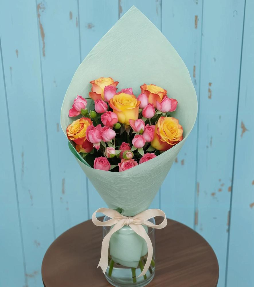 Букет цветов из: Розы в Толстово-Васюковском