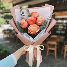 Букет цветов из:  Розы в Толстово-Васюковском