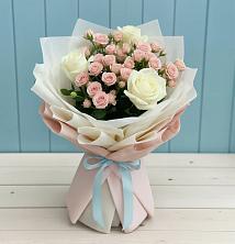 Букет цветов из:  Розы в Толстово-Васюковском