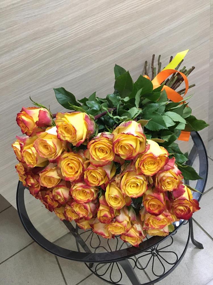 Букет Желтые розы в Толстово-Васюковском