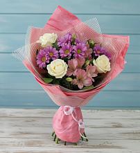 Букет цветов из:  Герберы в Толстово-Васюковском