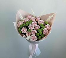 Букет цветов из:  Розы и Хризантемы в Толстово-Васюковском