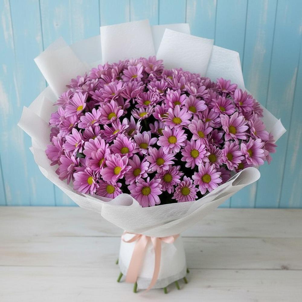 Букет цветов из: Хризантемы в Толстово-Васюковском