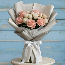 Букет цветов из:  Розы в Толстово-Васюковском
