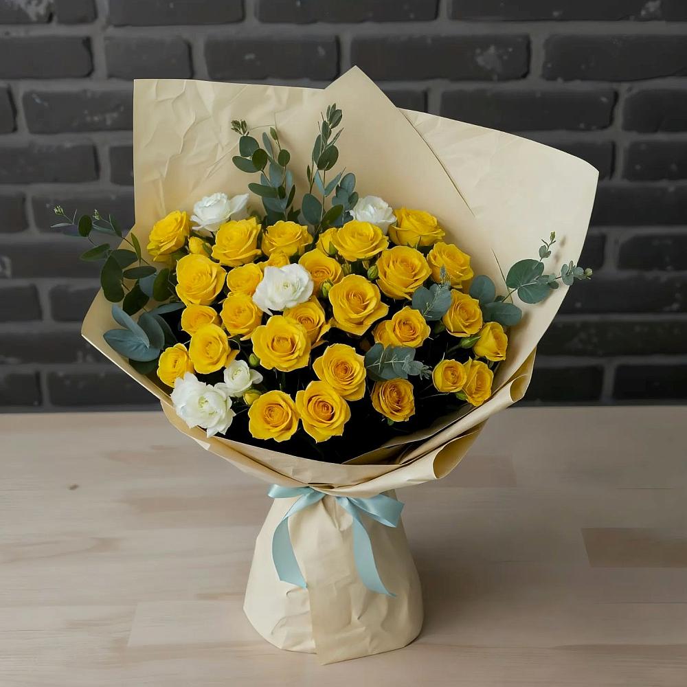 Букет цветов из: Розы в Толстово-Васюковском