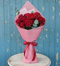 Букет цветов из:  Розы в Толстово-Васюковском