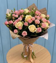 Букет цветов из:  Розы в Толстово-Васюковском