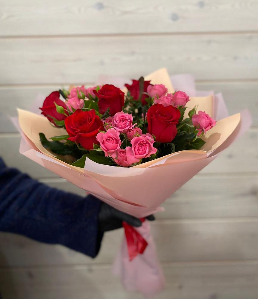 Букет цветов из: Розы в Толстово-Васюковском