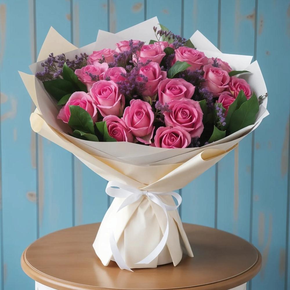 Букет цветов из: Розы в Толстово-Васюковском