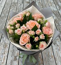 Букет цветов из:  Розы в Толстово-Васюковском